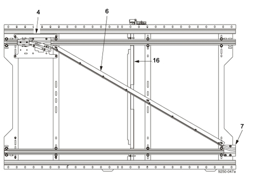 Unisort VII Intermediate Section - RH Divert Parts